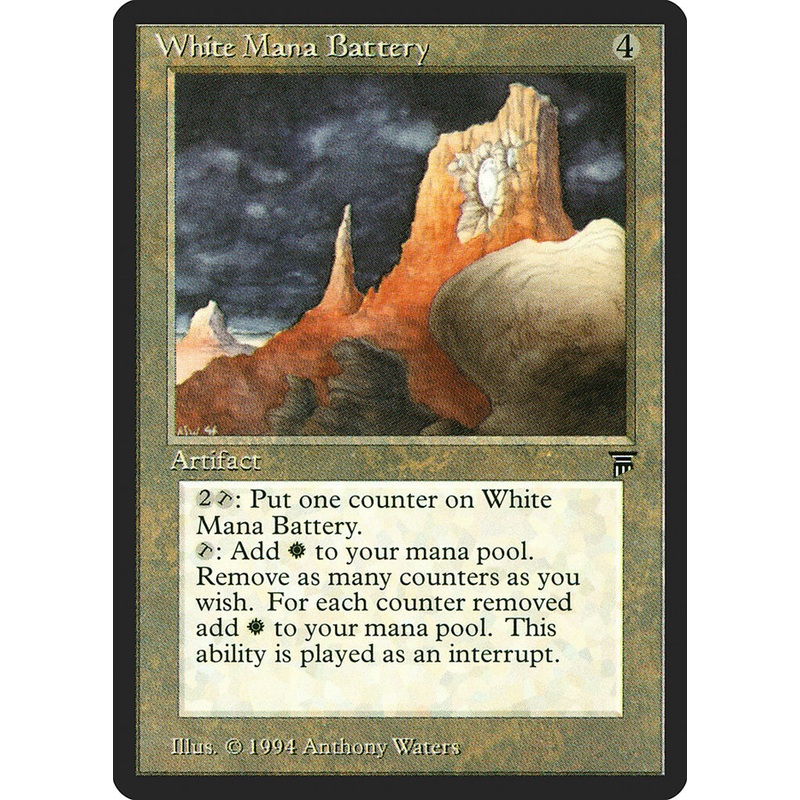 White Mana Battery [Legends]