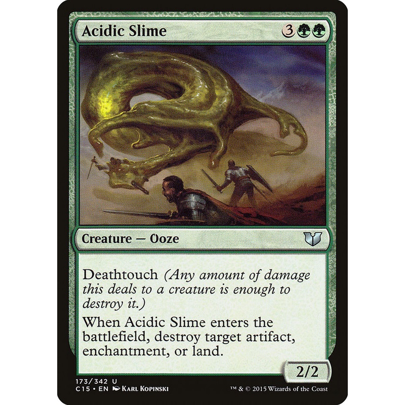 Acidic Slime [Commander 2015]