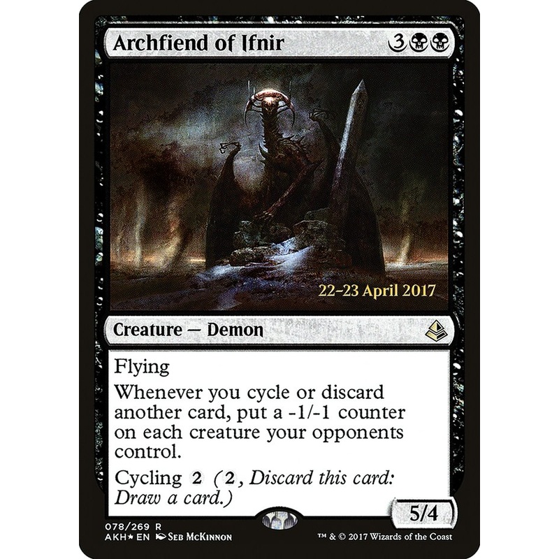 Archfiend of Ifnir [Amonkhet Prerelease Promos]