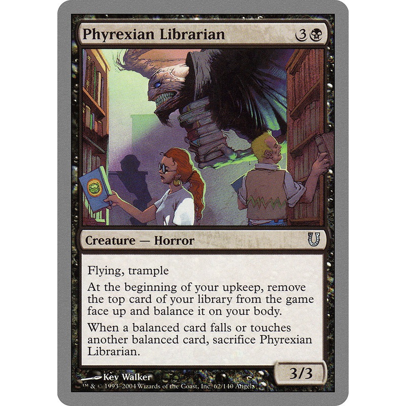 Phyrexian Librarian [Unhinged]