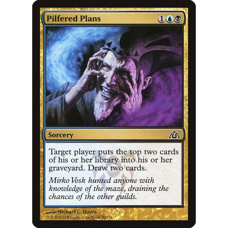 Pilfered Plans [Dragon's Maze]