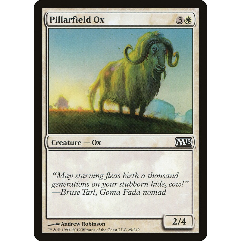 Pillarfield Ox [Magic 2013]