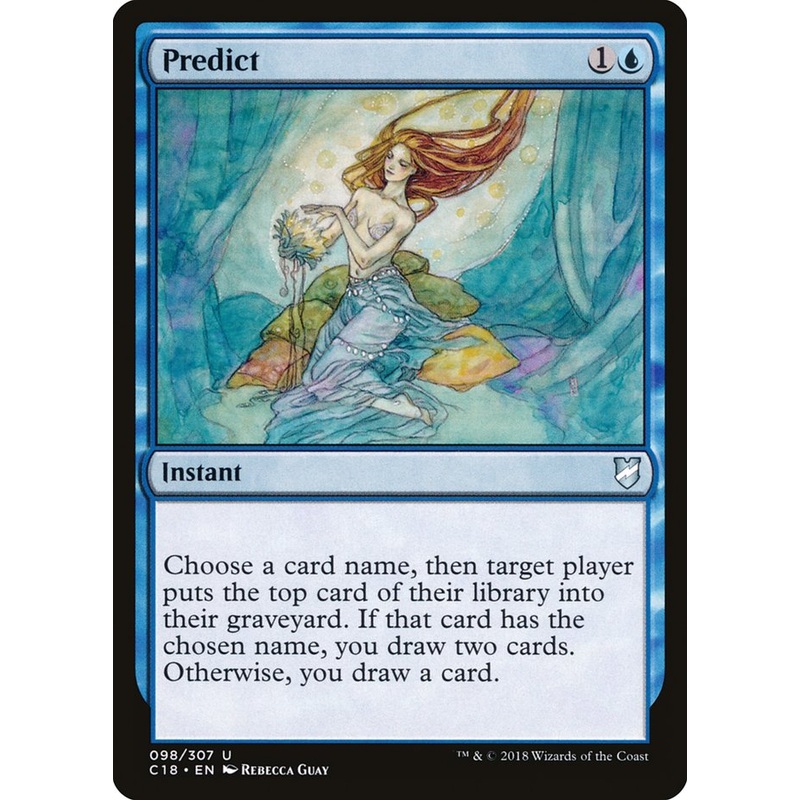 Predict [Commander 2018]