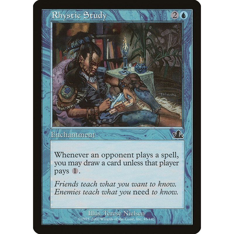 Rhystic Study [Prophecy]