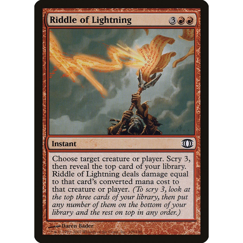 Riddle of Lightning [Future Sight]
