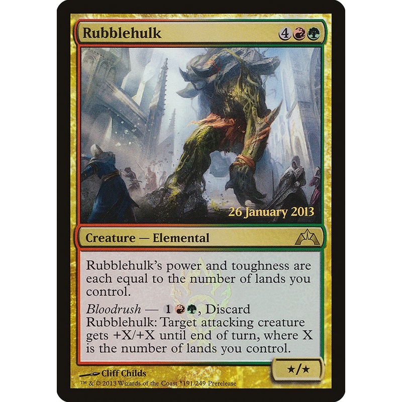 Rubblehulk [Gatecrash Prerelease Promos]