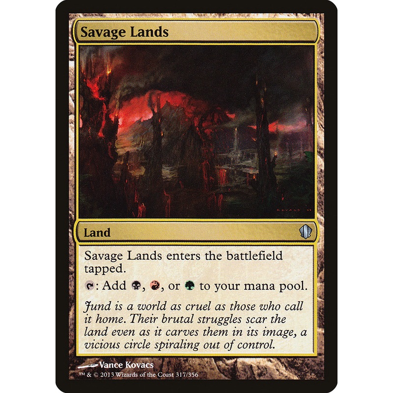 Savage Lands [Commander 2013]