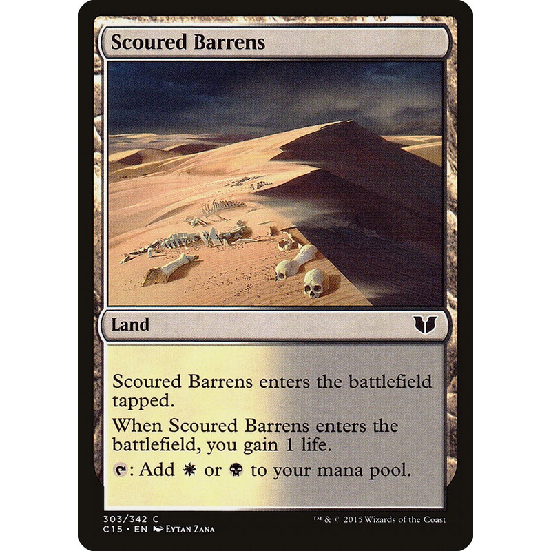 Scoured Barrens [Commander 2015]