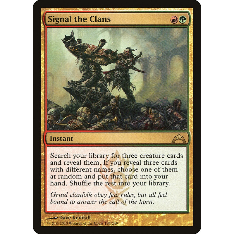 Signal the Clans [Gatecrash]
