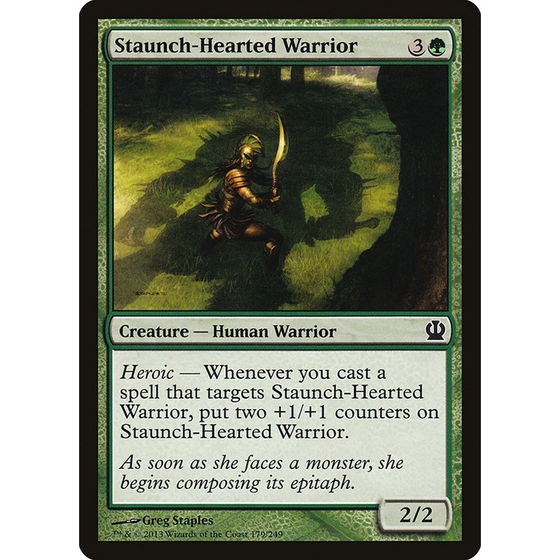 Staunch-Hearted Warrior [Theros]