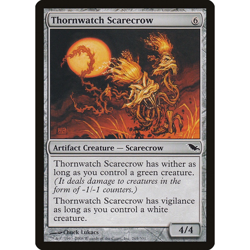 Thornwatch Scarecrow [Shadowmoor]