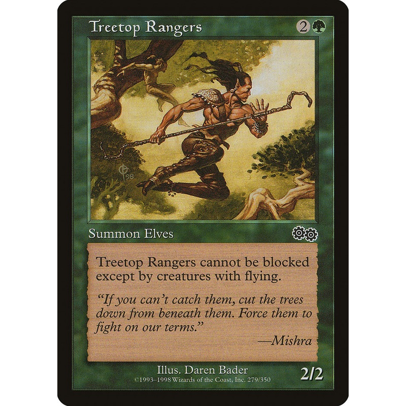 Treetop Rangers [Urza's Saga]