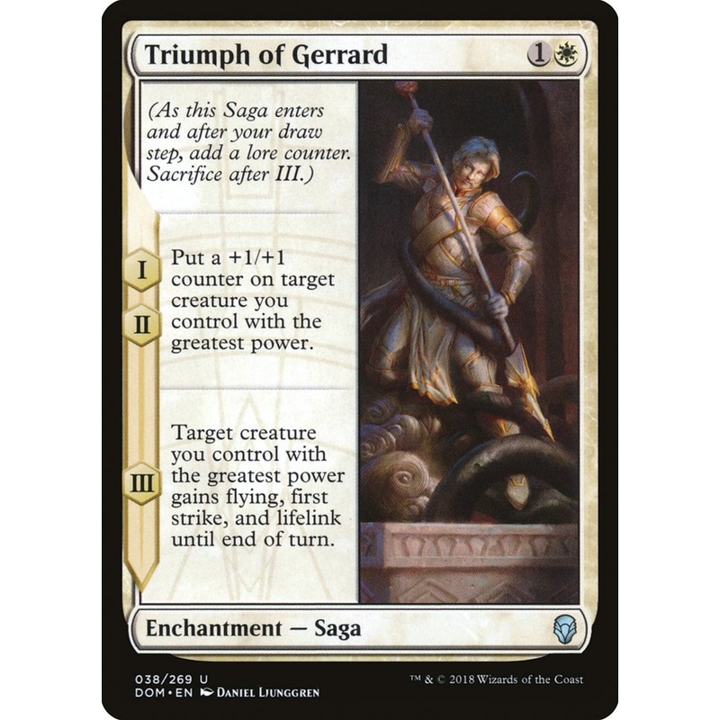 Triumph of Gerrard [Dominaria]