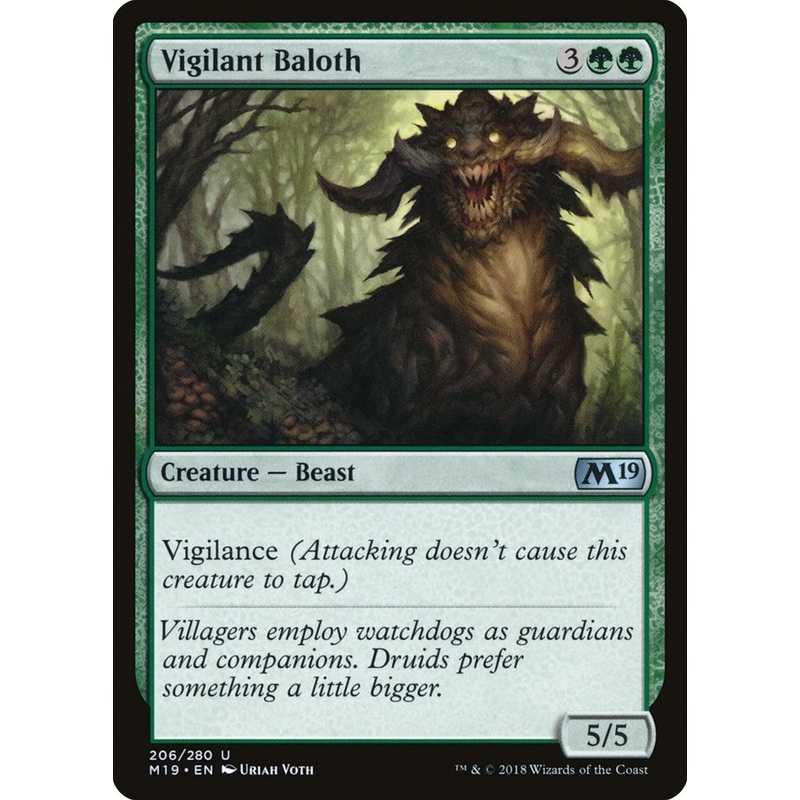 Vigilant Baloth [Core Set 2019]