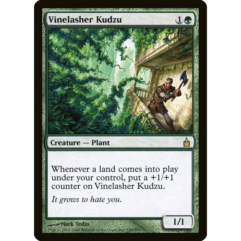 Vinelasher Kudzu [Ravnica: City of Guilds]