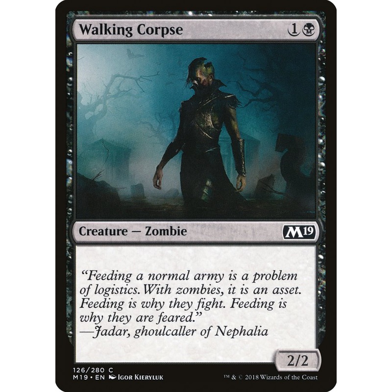 Walking Corpse [Core Set 2019]