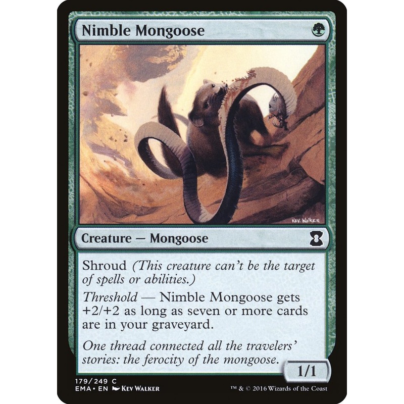 Nimble Mongoose [Eternal Masters]