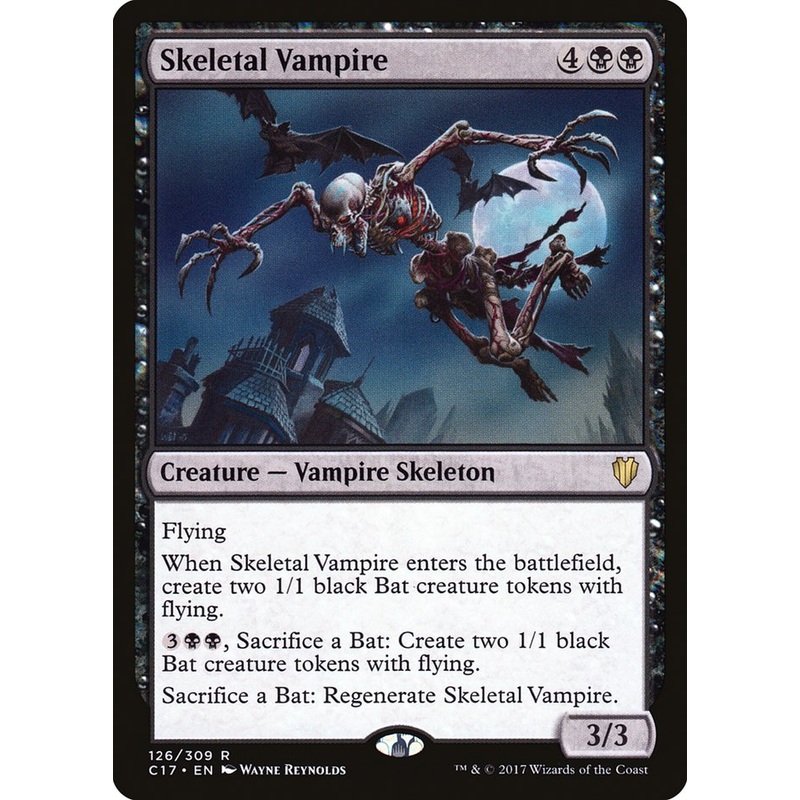 Skeletal Vampire [Commander 2017]