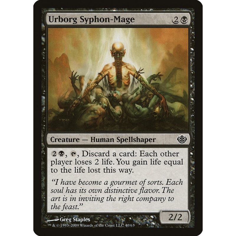 Urborg Syphon-Mage [Duel Decks: Garruk vs. Liliana]