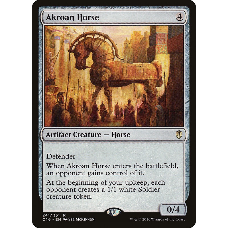 Akroan Horse [Commander 2016]