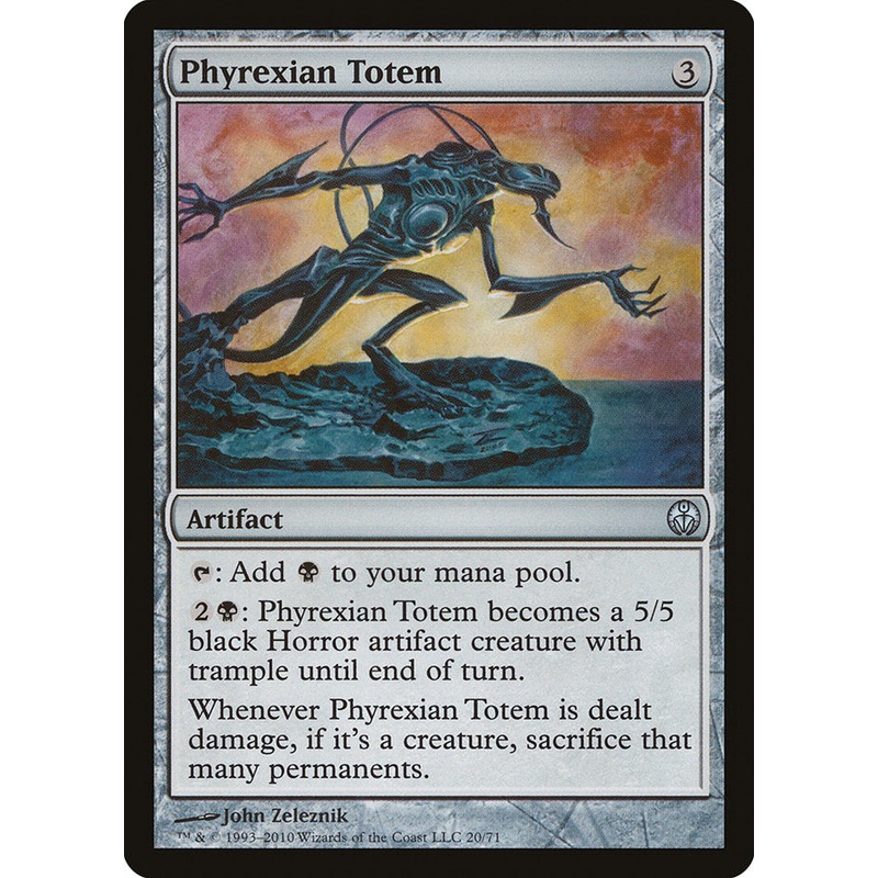 Phyrexian Totem [Duel Decks: Phyrexia vs. the Coalition]