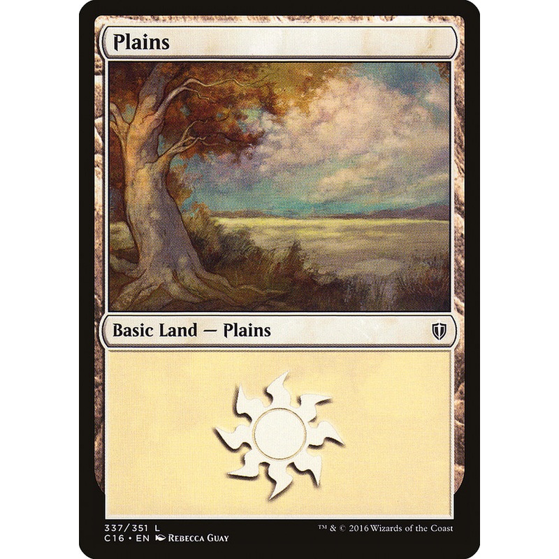 Plains (337) [Commander 2016]