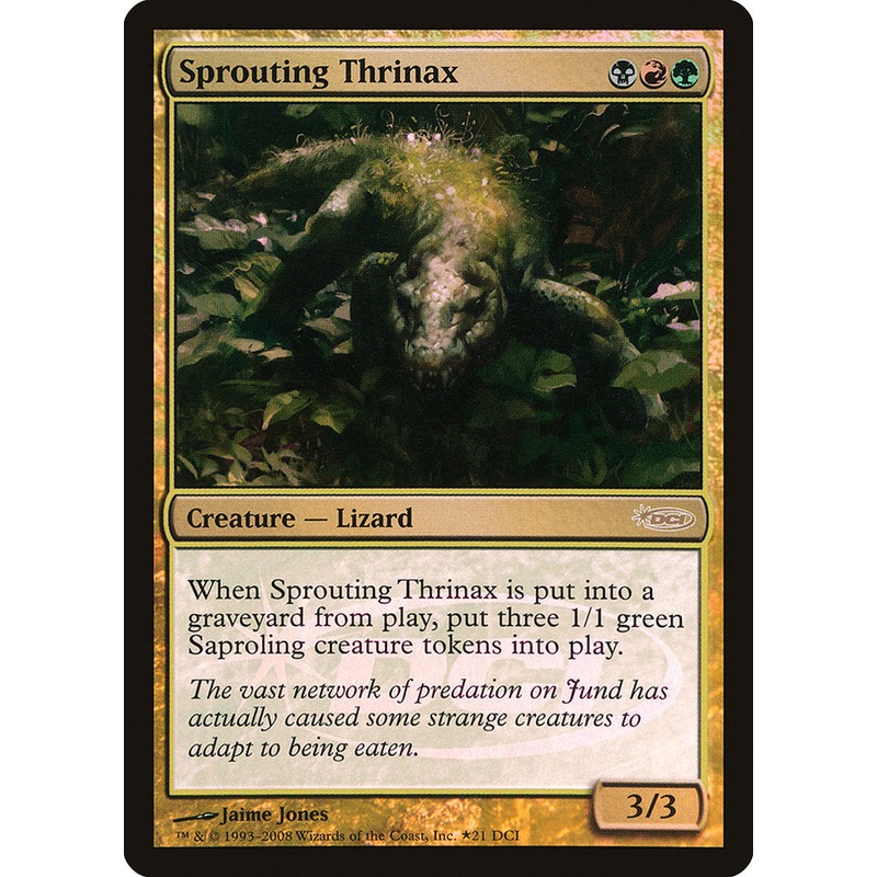 Sprouting Thrinax [Wizards Play Network 2008]