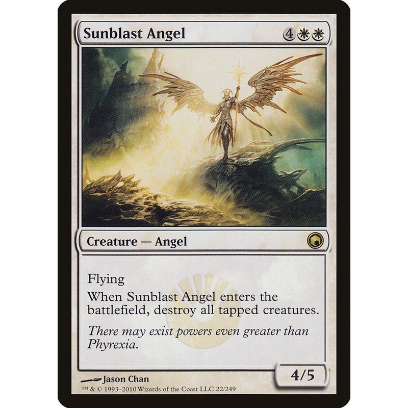Sunblast Angel [Scars of Mirrodin]