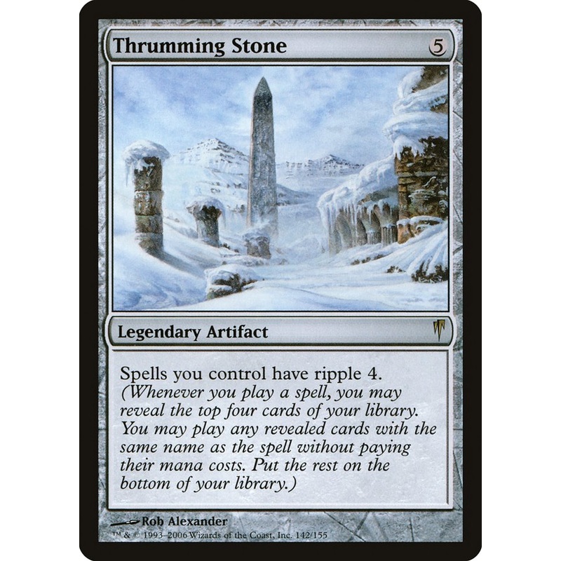 Thrumming Stone [Coldsnap]