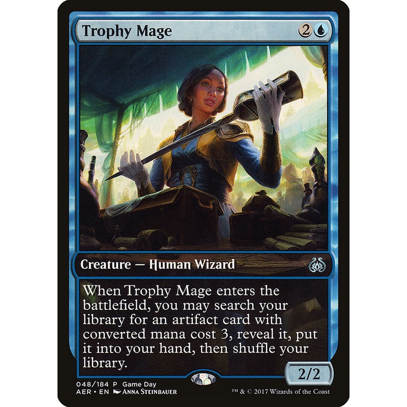 Trophy Mage (Game Day) [Aether Revolt Promos]