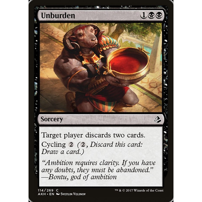 Unburden [Amonkhet]