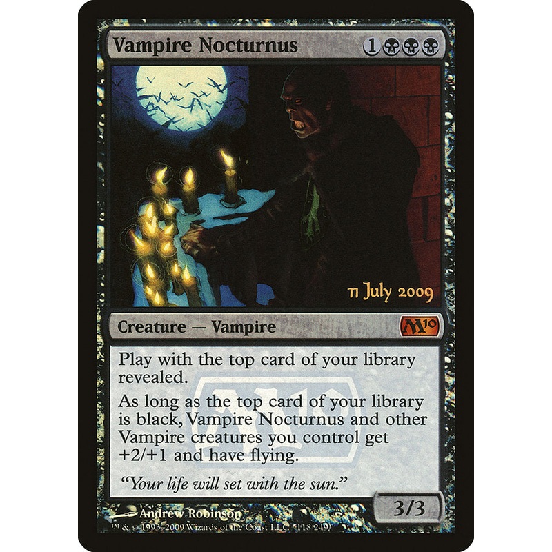 Vampire Nocturnus [Magic 2010 Prerelease Promos]