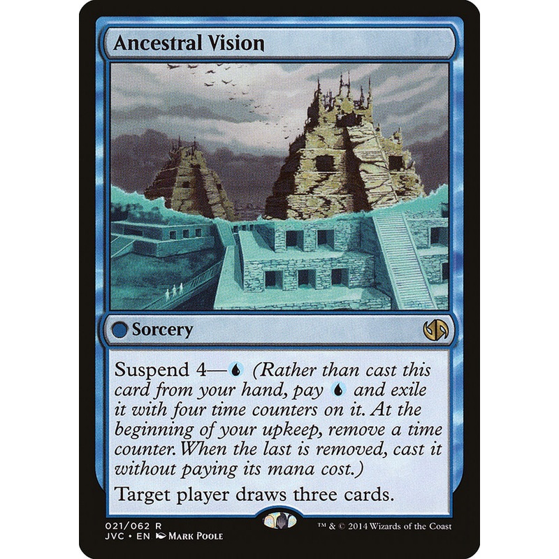 Ancestral Vision [Duel Decks Anthology]