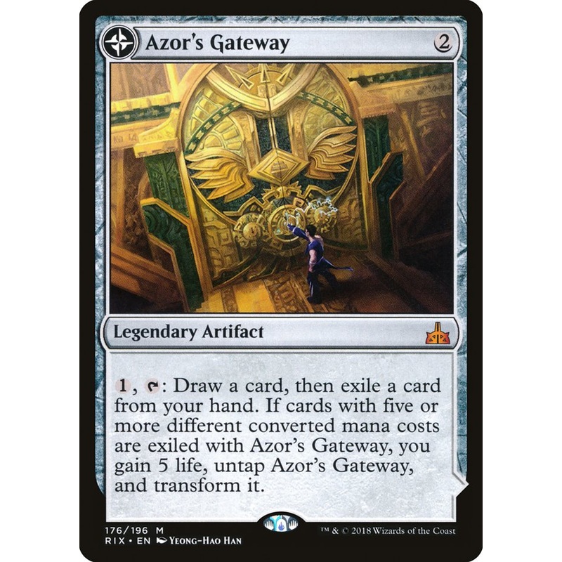 Azor's Gateway // Sanctum of the Sun [Rivals of Ixalan]