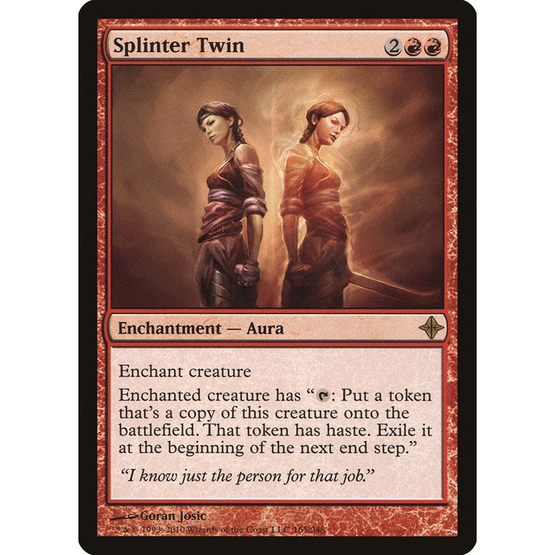 Splinter Twin [Rise of the Eldrazi]