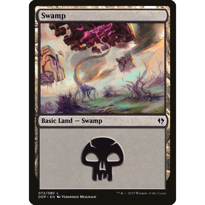 Swamp (72) [Duel Decks: Zendikar vs. Eldrazi]
