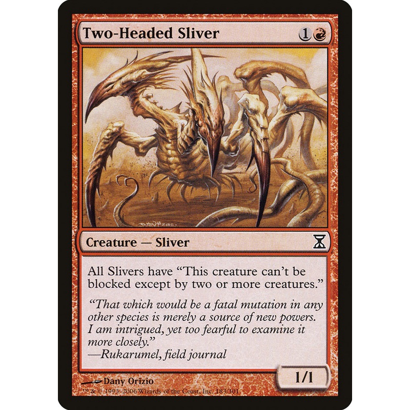 Two-Headed Sliver [Time Spiral]