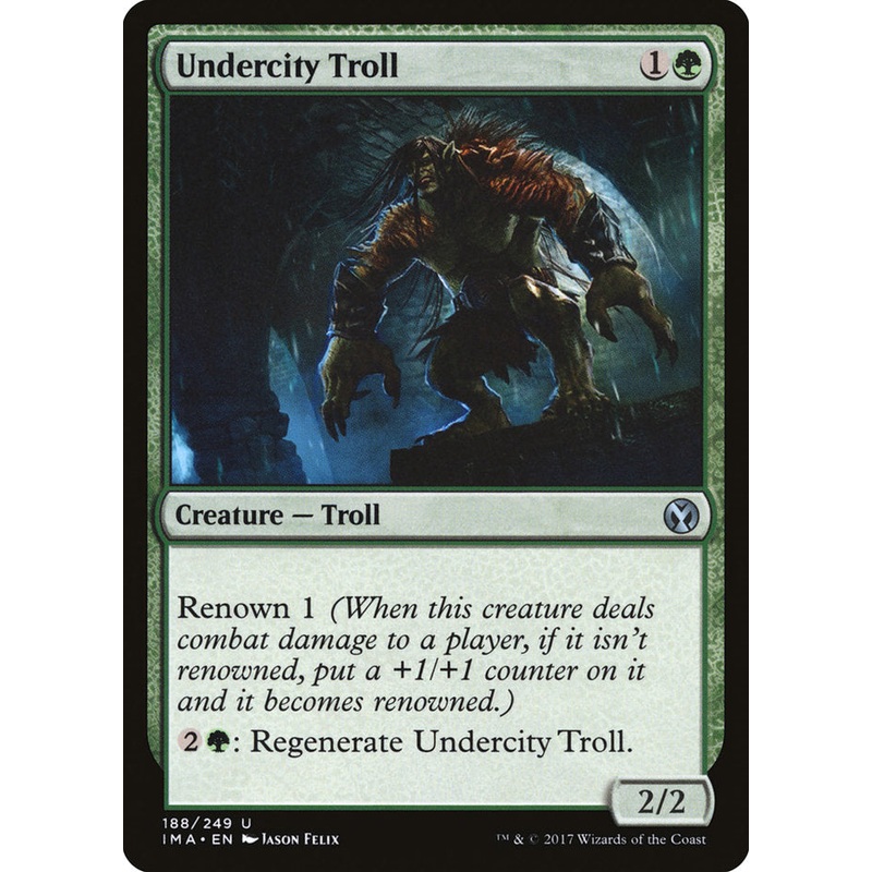 Undercity Troll [Iconic Masters]