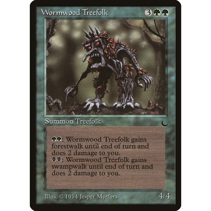 Wormwood Treefolk [The Dark]