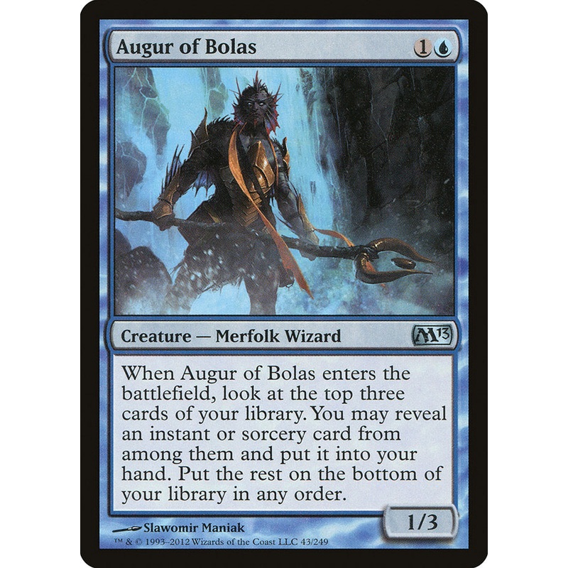 Augur of Bolas [Magic 2013]