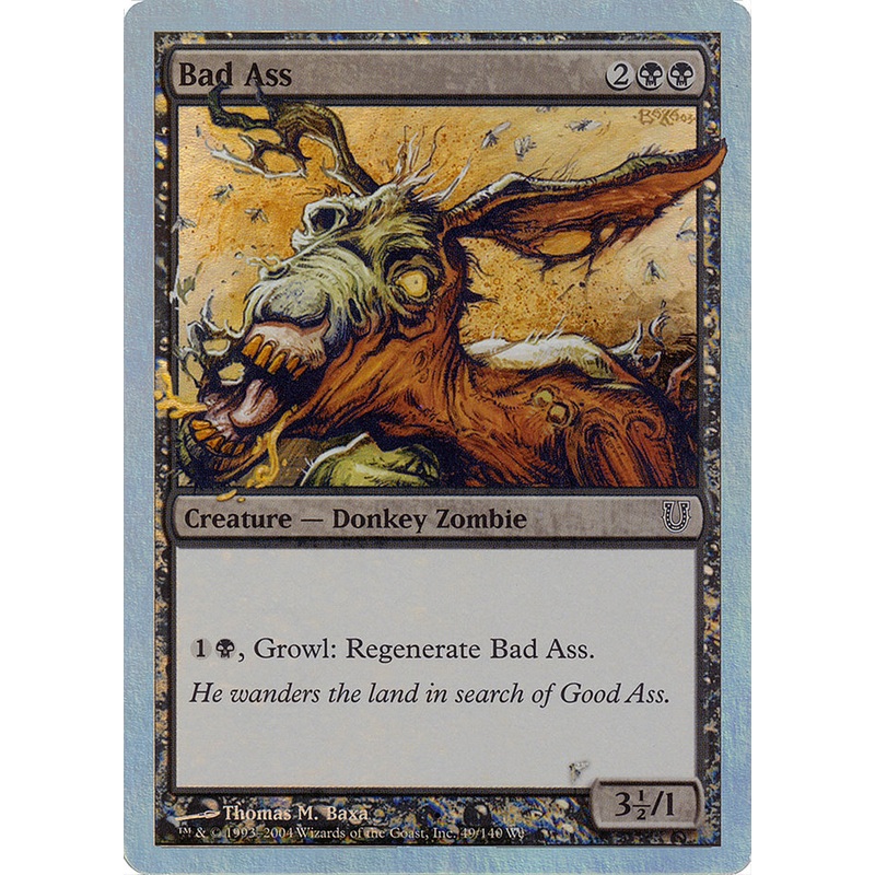 Bad Ass (Alternate Foil) [Unhinged]