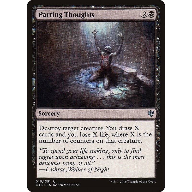 Parting Thoughts [Commander 2016]