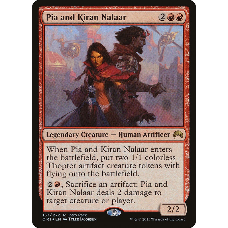 Pia and Kiran Nalaar (Intro Pack) [Magic Origins Promos]