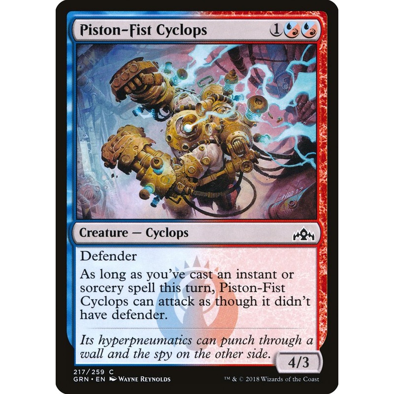 Piston-Fist Cyclops [Guilds of Ravnica]