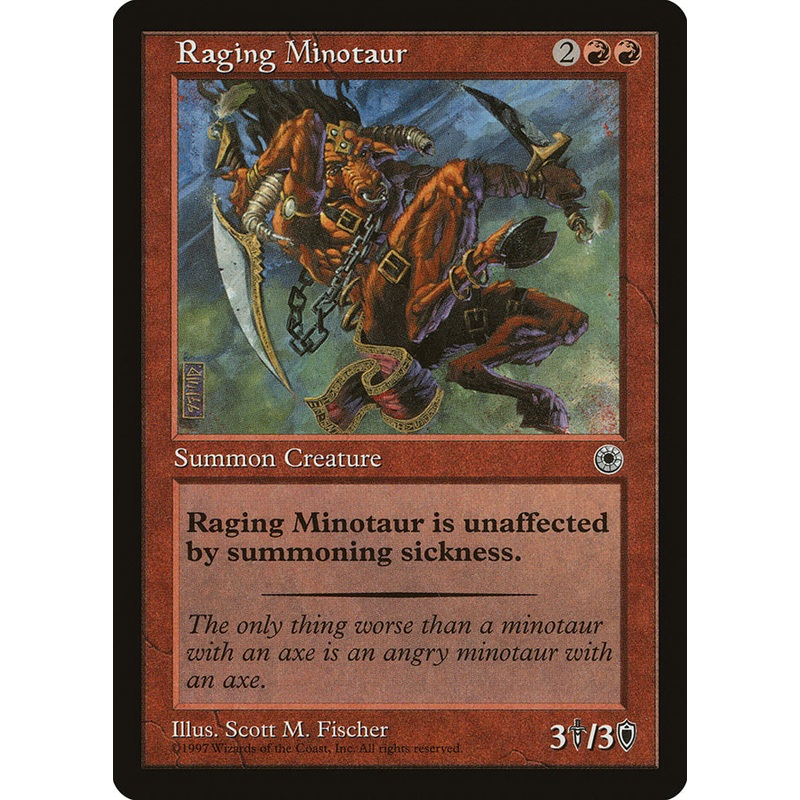 Raging Minotaur [Portal]