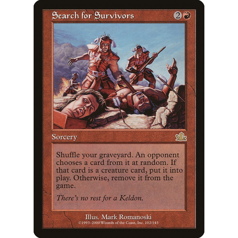 Search for Survivors [Prophecy]