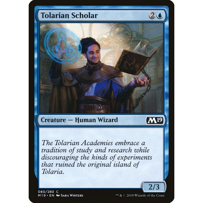 Tolarian Scholar [Core Set 2019]