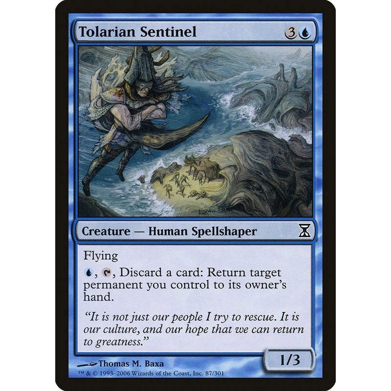 Tolarian Sentinel [Time Spiral]