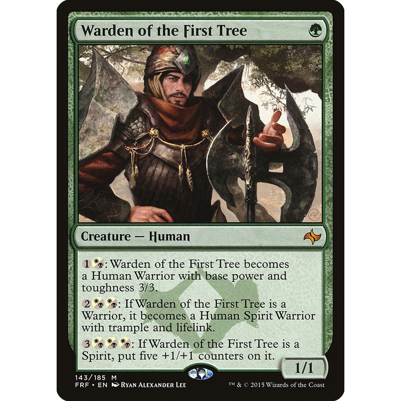Warden of the First Tree [Fate Reforged]