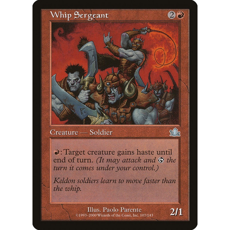 Whip Sergeant [Prophecy]
